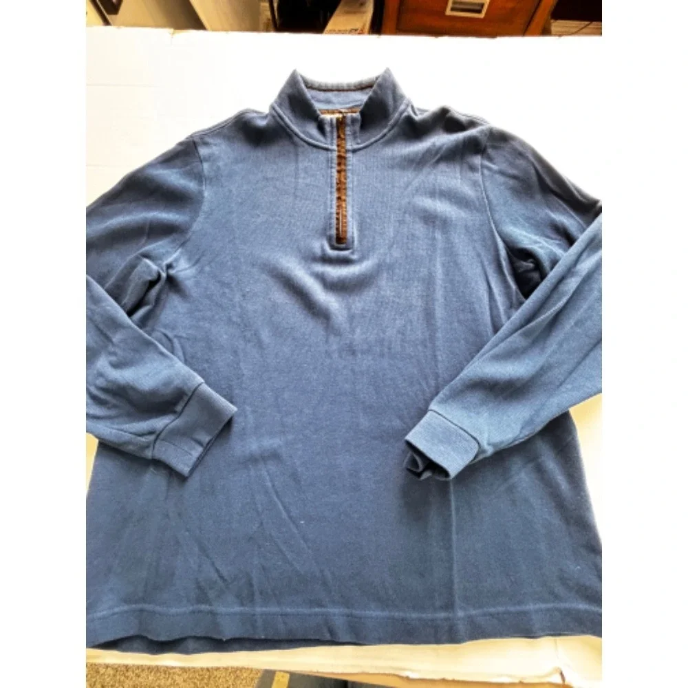 Joseph Abboud Quarter Zip Pullover Sweater‎ Long Sleeve Casual XL